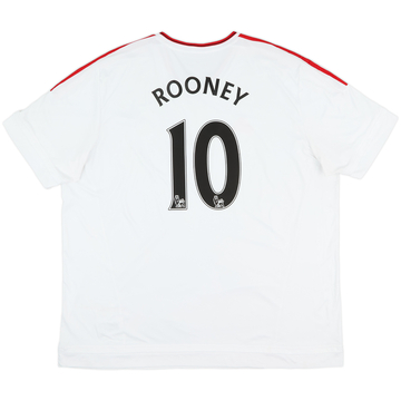 2015-16 Manchester United Away Shirt Rooney #10 - 6/10 - (3XL)