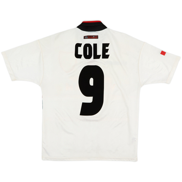 1997-99 Manchester United Away Shirt Cole #9 - 5/10 - (Y)