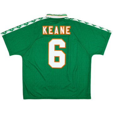 1996-98 Ireland Home Shirt Keane #6 - 10/10 - (XXL)