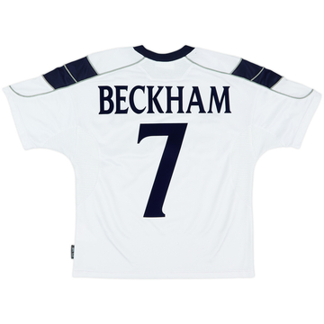 1999-00 Manchester United Third Shirt Beckham #7 - 8/10 - (Y)