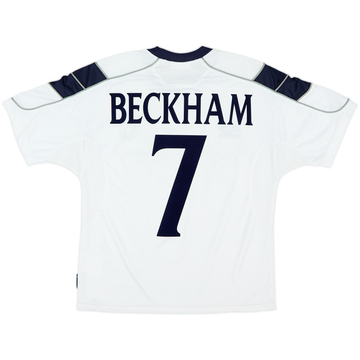 1999-00 Manchester United Third Shirt Beckham #7 - 8/10 - (Y)