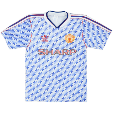 1990-92 Manchester United Away Shirt - 5/10 - (S)