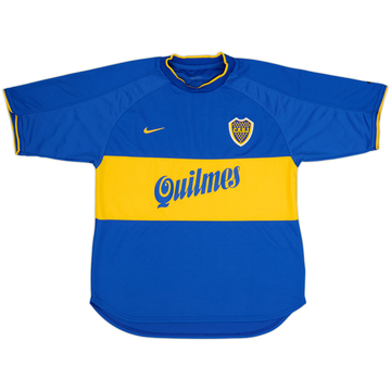 2000-01 Boca Juniors Home Shirt - 8/10 - (M)