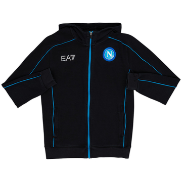 2023-24 Napoli EA7 Hooded Track Jacket - 7/10 - (M)