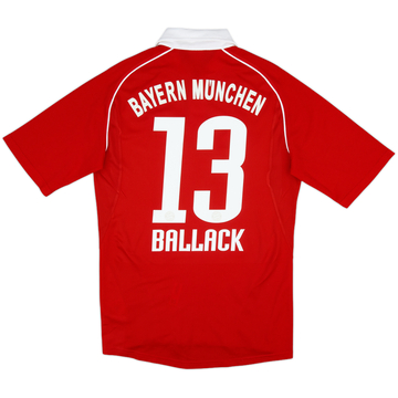 2005-06 Bayern Munich Home Shirt Ballack #13 - 10/10 - (S)