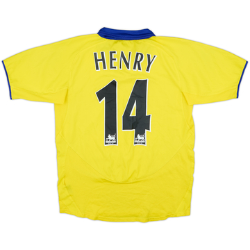 2003-05 Arsenal Away Shirt Henry #14 - 5/10 - (L.Boys)