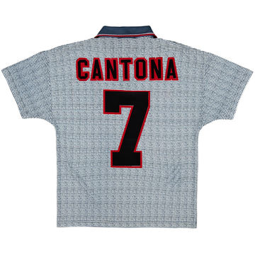 1995-96 Manchester United Away Shirt Cantona #7 - 10/10 - (Y)