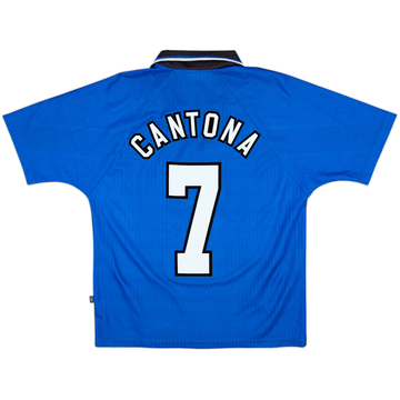 1996-98 Manchester United Third Shirt Cantona #7 - 7/10 - (Y)