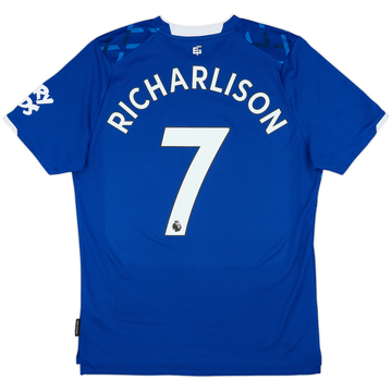 2019-20 Everton Home Shirt Richarlison #7 - 9/10 - (L)