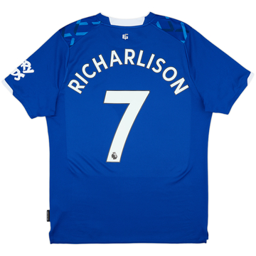 2019-20 Everton Home Shirt Richarlison #7 - 9/10 - (L)
