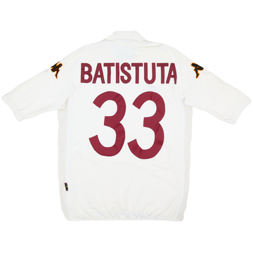 2002-03 Roma Away Shirt Batistuta #33 - 6/10 - (M)