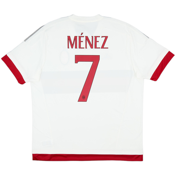 2015-16 AC Milan Away Shirt Menez #7 (XL)