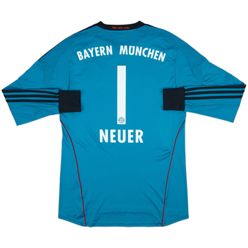 2013-14 Bayern Munich GK Shirt Neuer #1 - 10/10 - (M)