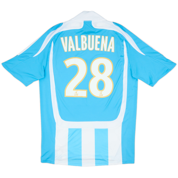 2007-08 Olympique Marseille Away Shirt Valbuena #28 - 6/10 - (S)