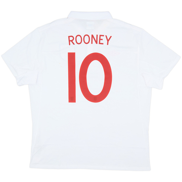 2009-10 England Home Shirt Rooney #10 (XL)