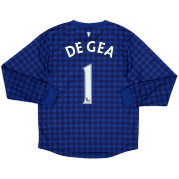 2012-13 Manchester United GK Shirt De Gea #1 - 8/10 - (S.Boys)