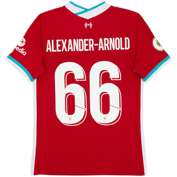 2020-21 Liverpool Authentic Home Shirt Alexander-Arnold #66 - 5/10 - (S)