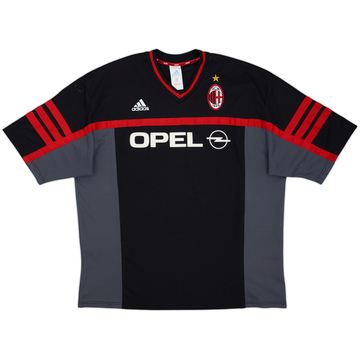 2000-01 AC Milan adidas Training Shirt - 8/10 - (XL)