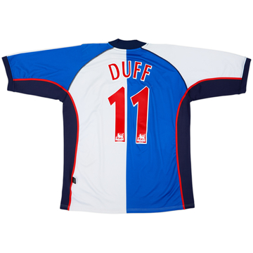 2002-03 Blackburn Home Shirt Duff #11 - 6/10 - (XXL)