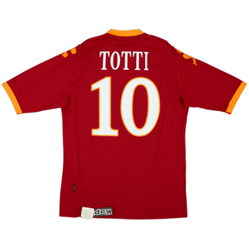 2009-10 Roma Home Shirt Totti #10 (XL)