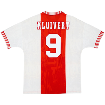 1996-97 Ajax Home Shirt Kluivert #9 - 6/10 - (XL)