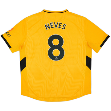 2021-22 Wolves Home Shirt Neves #8 - 8/10 - (XXL)