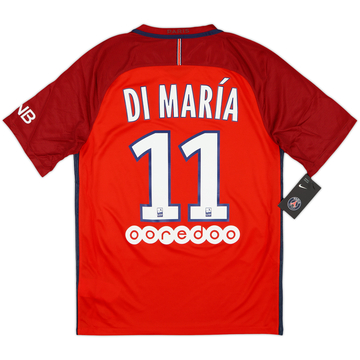 2016-17 Paris Saint-Germain Away Shirt Di Maria #11 (S)