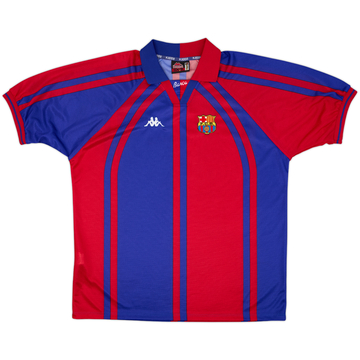 1997-98 Barcelona European Home Shirt - 10/10 - (XL)