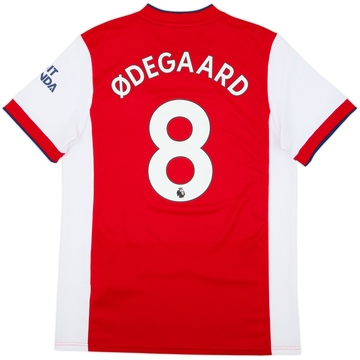 2021-22 Arsenal Home Shirt Odegaard #8 - 10/10 - (L)