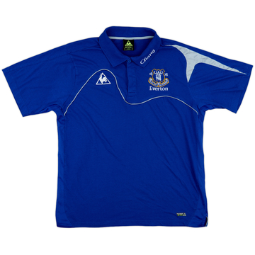 2009-10 Everton Le Coq Sportif Polo Shirt - 8/10 - (XL)