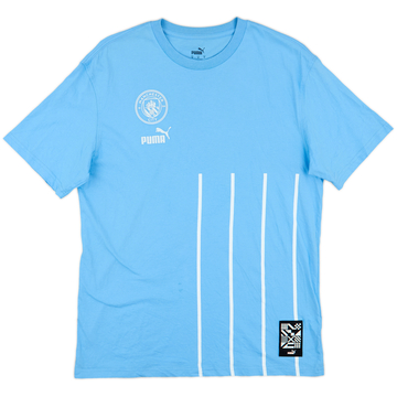 2022-23 Manchester City Puma FtblCulture Cotton Tee - 9/10 - (M)