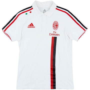 2011-12 AC Milan adidas Polo Shirt - 7/10 - (S)