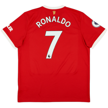 2021-22 Manchester United Home Shirt Ronaldo #7 - 10/10 - (XL)