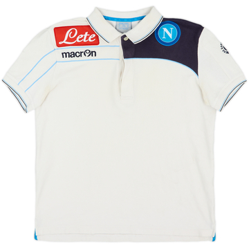 2012-13 Napoli Macron Polo Shirt - 6/10 - (S)