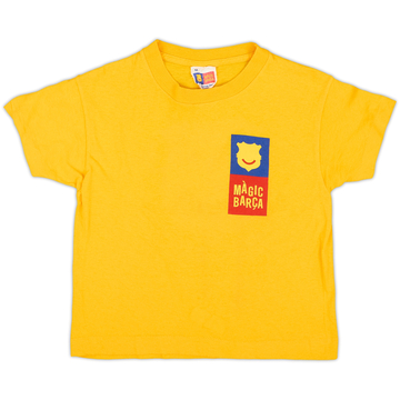 2000s Barcelona 'Magic Barca' Cotton Tee - 9/10 - (S.Boys)