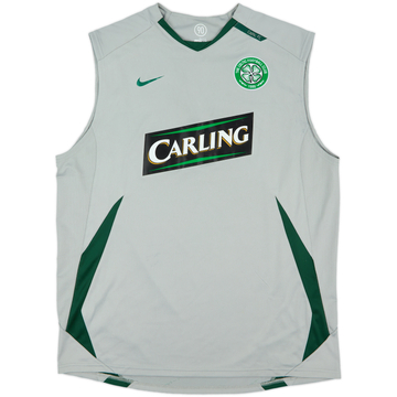 2007-08 Celtic Nike Player Issue Training Vest - 8/10 - (XL)