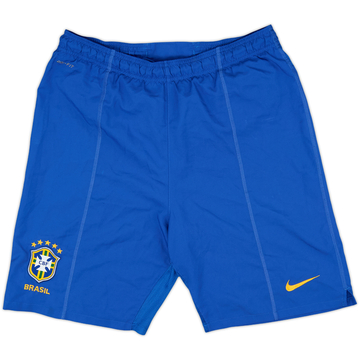 2011-12 Brazil Alternate Home Shorts - 9/10 - (XL.Boys)