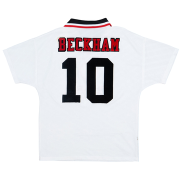 1996-97 Manchester United Away Shirt Beckham #10 - 5/10 - (M)