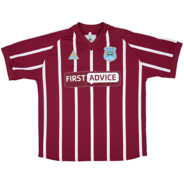 2002-03 Manchester City Third Shirt #5 (Distin) - 8/10 - (L)