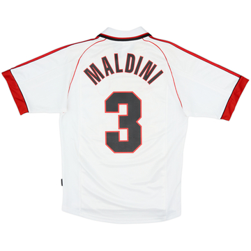 1998-99 AC Milan Away Shirt Maldini #3 - 8/10 - (S)