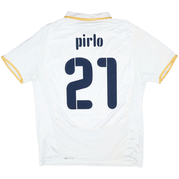 2007-08 Italy Away Shirt Pirlo #21 - 8/10 - (L)