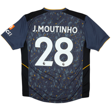 2021-22 Wolves Away Shirt J.Moutinho #28 - 9/10 - (L)