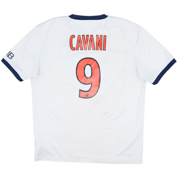 2013-14 Paris Saint-Germain Away Shirt Cavani #9 - 7/10 - (L)