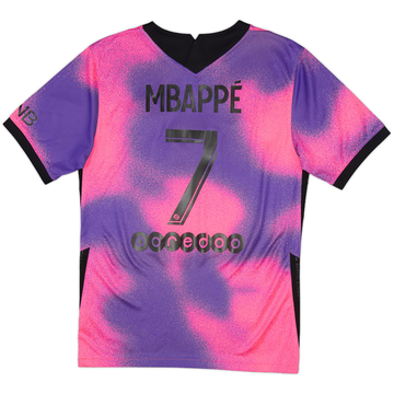 2020-21 Paris Saint-Germain Fourth Shirt Mbappe #7 - 9/10 - (S)