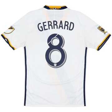 2016-17 LA Galaxy Authentic Home Shirt Gerrard #8 - 7/10 - (S)