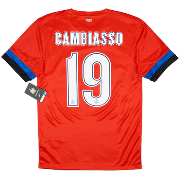 2012-13 Inter Milan Away Shirt Cambiasso #19 (S)