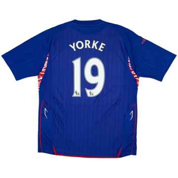 2007-08 Sunderland Third Shirt Yorke #19 - 8/10 - (XL)