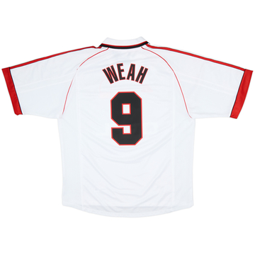 1998-99 AC Milan Away Shirt Weah #9 (XL)
