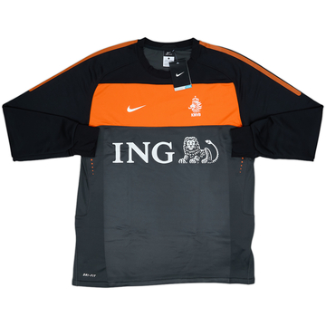 2010-11 Netherlands Nike Sweat Top (L)