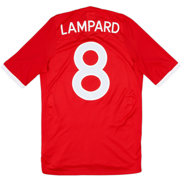 2010-11 England Away Shirt Lampard #8 - 10/10 - (XS)
